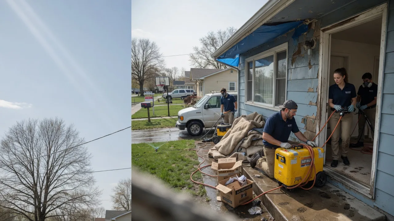 Basement Flood Cleanup in Rogersville, MO near me